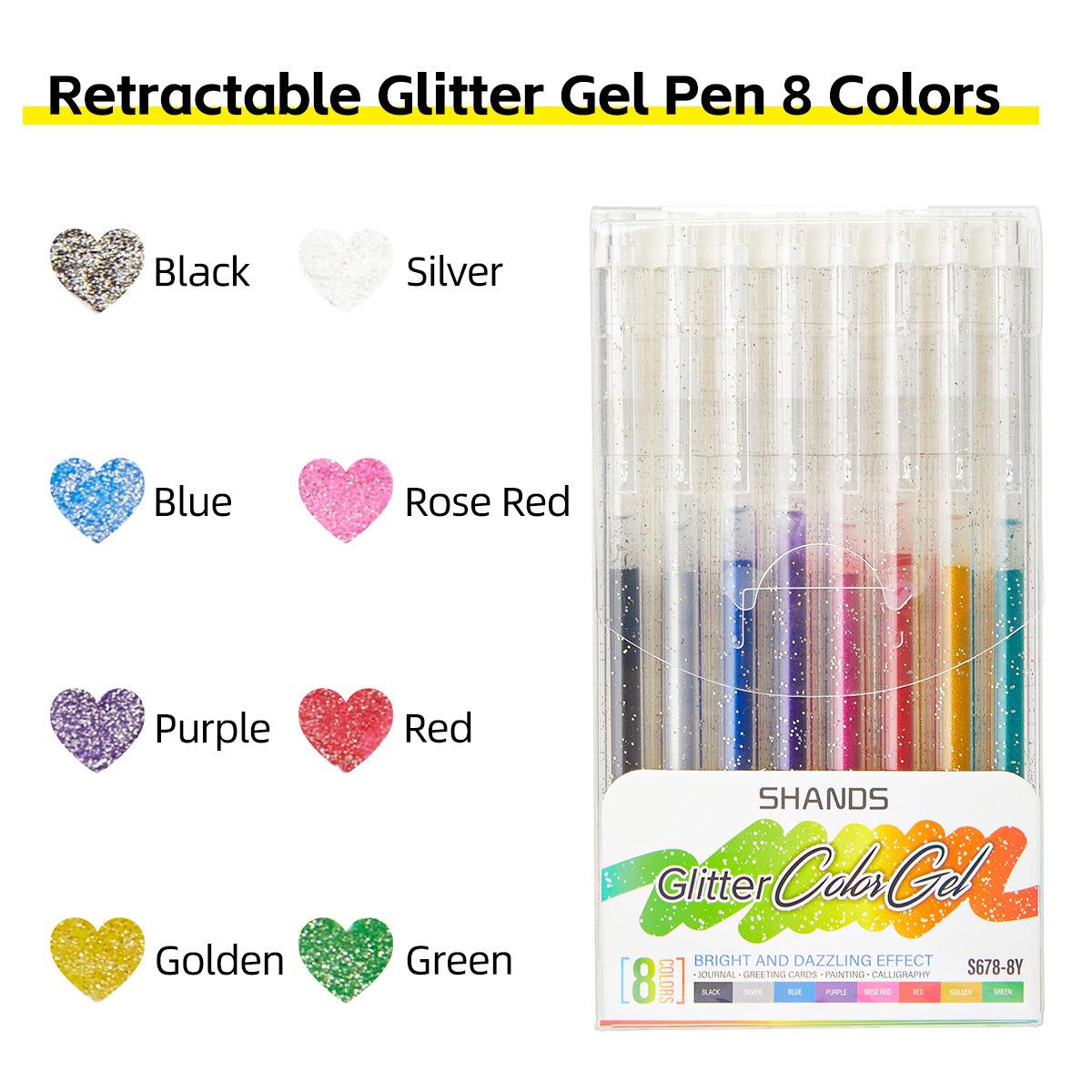 

Набор маркеров для рисования с текучим песком, 8-18 цветов, для рисования, скетчинга, маркеры на масляной основе, граффити, школьные художественные принадлежности, гелевые ручки с блестками