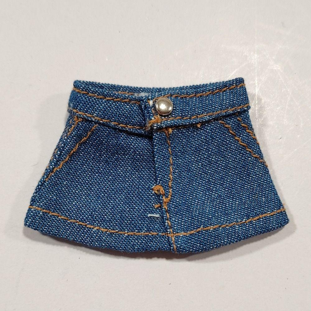 Mini Princess Skirt Accessories Fashion Dresses Skirt Plush Dolls Clothes  For 10cm Cotton Doll