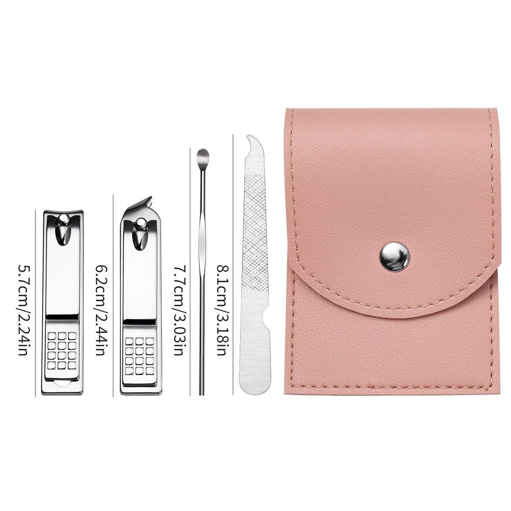 Carbon Steel Nail Clipper & Manicure Set: Household Beauty Tools