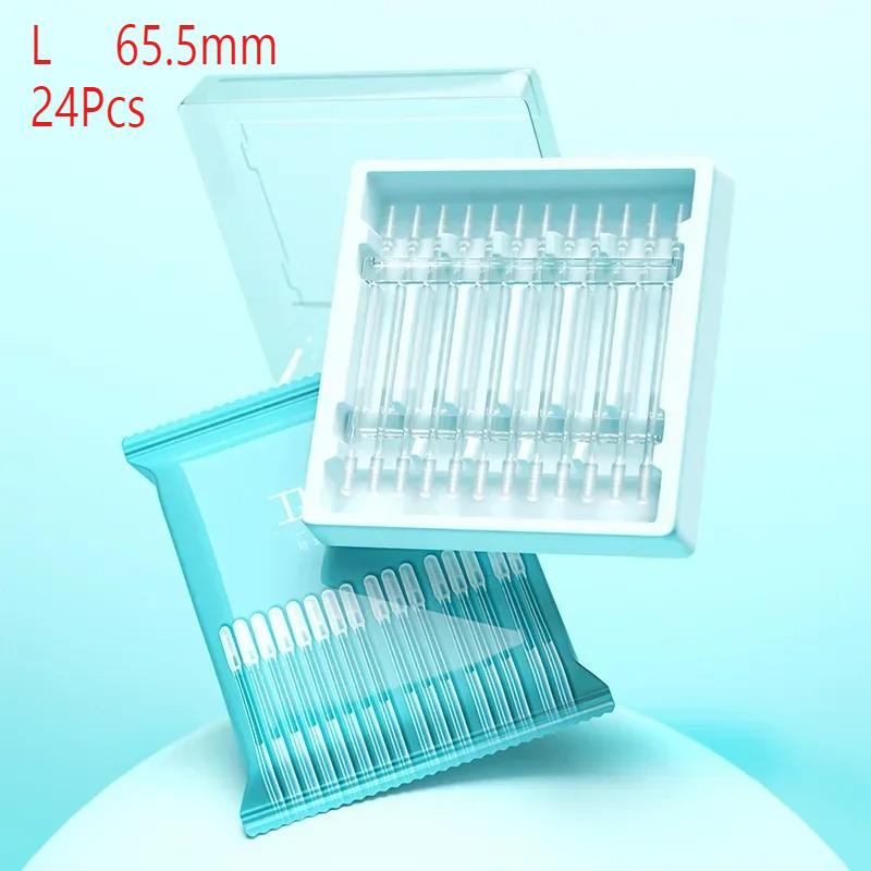 24Pcs Disposable Silicone Ear Wax Remover - Sticky Adhesive Ear Pick for Kids/Adults, Reusable S/L Size Ear Cleaner Tool