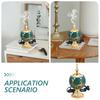 Electric Incense Burner Aroma Incense Stove Portable Desktop Burner Ornament Vintage Metal Censer Holder for Living Room Bedroom