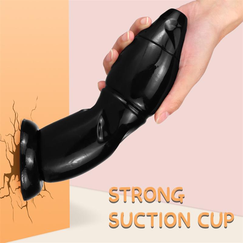 Cannon Oversized Simulation Dildo Female Stallion Phallus Backyard Butt Plug Masturbation Device