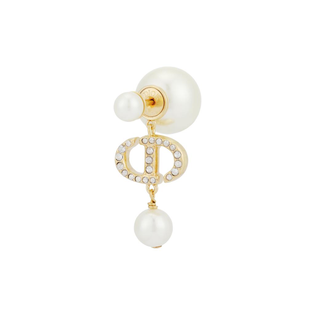 Dior Tribales Pearl Star Rhinestone Resin Imitation Crystal Metal Earrings Women Earrings E1811TRICY-D301