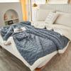 Morse 7 Colors Winter Thick Blankets Warm Wool Blanket Soft Throw On Sofa Cover Bed Cover Double Sided Solid Color Bedspread