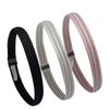 1 Pc Women Sweatbands Football Yoga Pure Hair Bands Anti-slip Elastic Rubber Thin Sports Headband Men Hair Accessories Headwrap