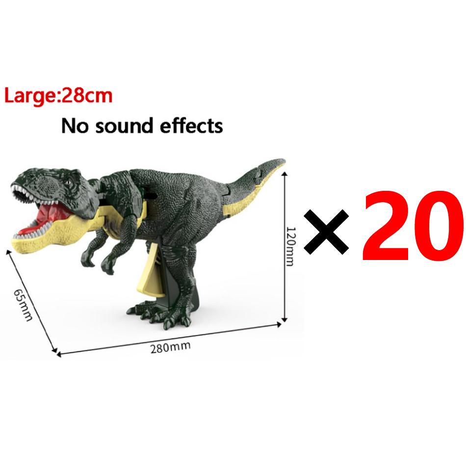 In stock High Quality Swinging Dinosaur Toy Ingenious Telescopic Spring Dino Fidget Children Decompression Model Plaything Present