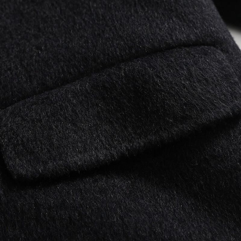 Tatu Women's Elegant Long Wool Blend Coat