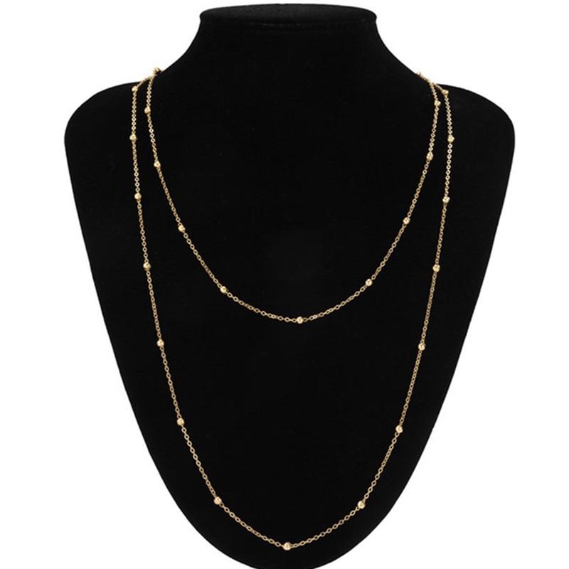 

Элегантное ретро двухслойное ожерелье на ключицу для женщин