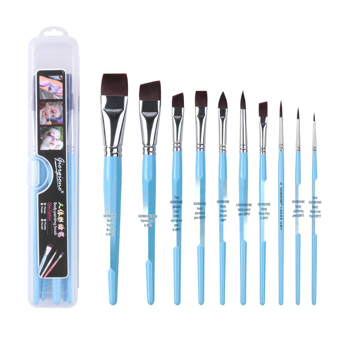 

Набор кистей для лица и тела Giorgione для детей, 17 штук Default