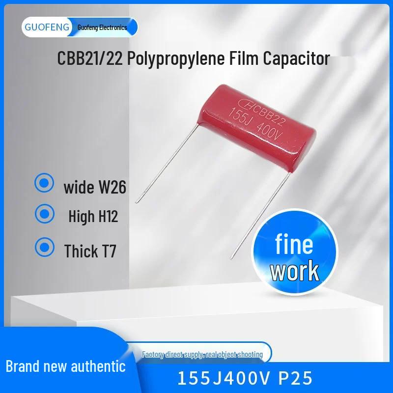 Metallized Film Capacitor 1.5uF 155J 100V-630V CBB21/22 K CL