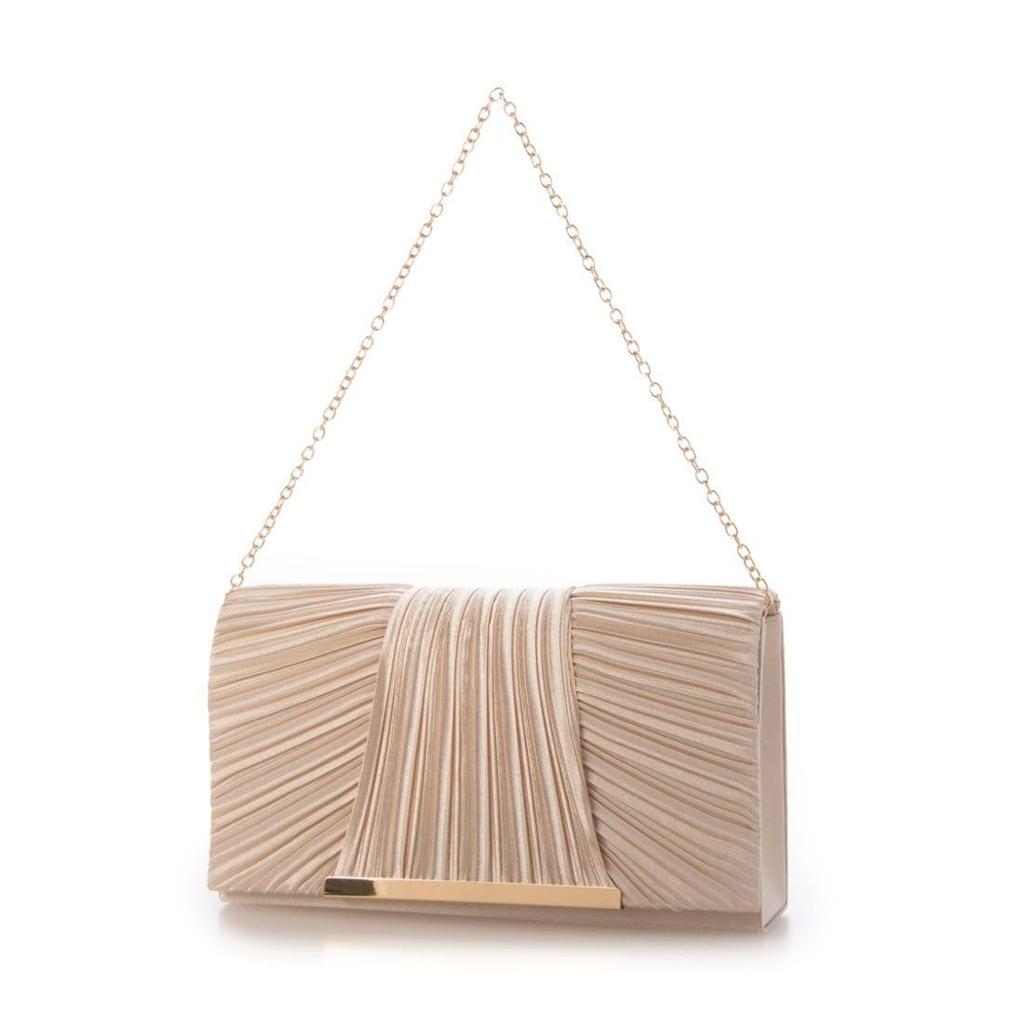 Clutch Bag with Chain Shoulder Strap BE [Kashkash] 11-00-06260 Women's