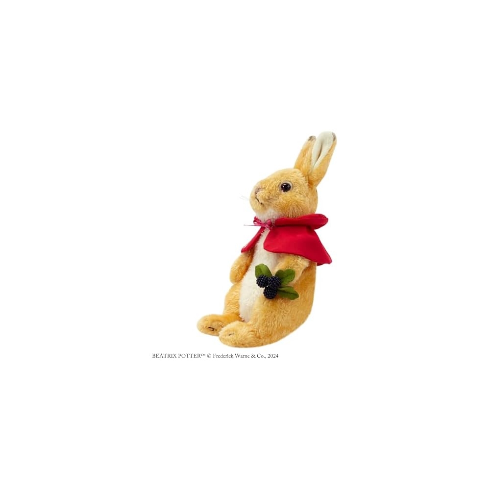 Yoshitoku Peter Rabbit Natural Series Cotton Tail Plush Toy 21cm