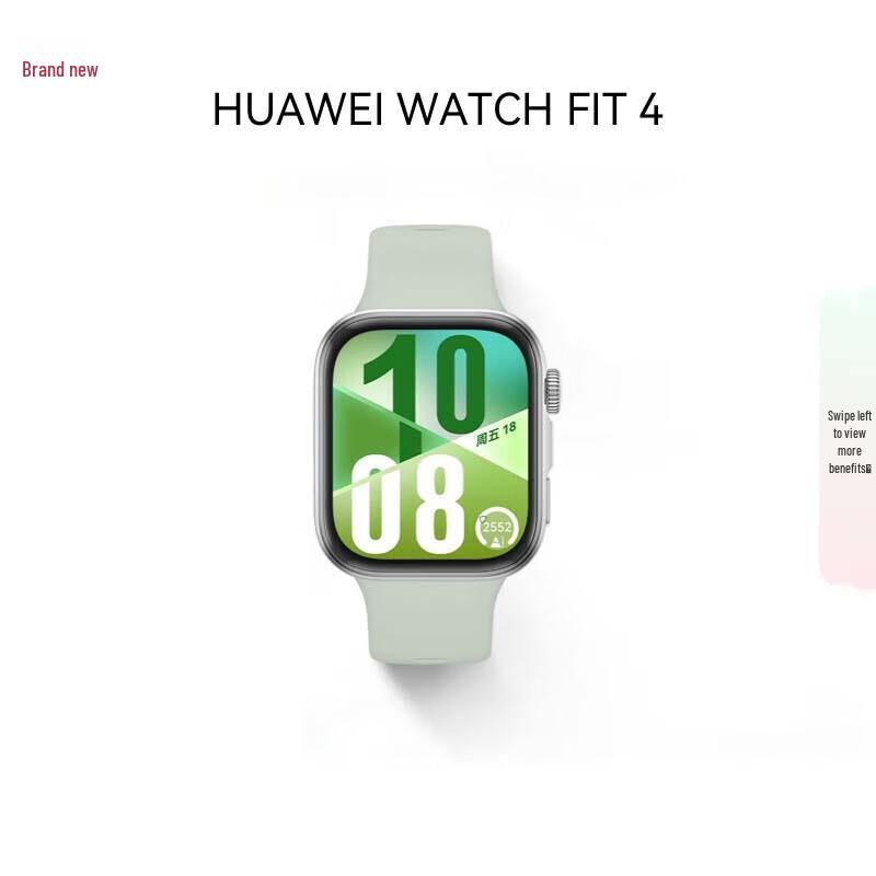 

HUAWEI WATCH FIT 4 Smartwatch with Fluoroelastomer Strap (CN version)
