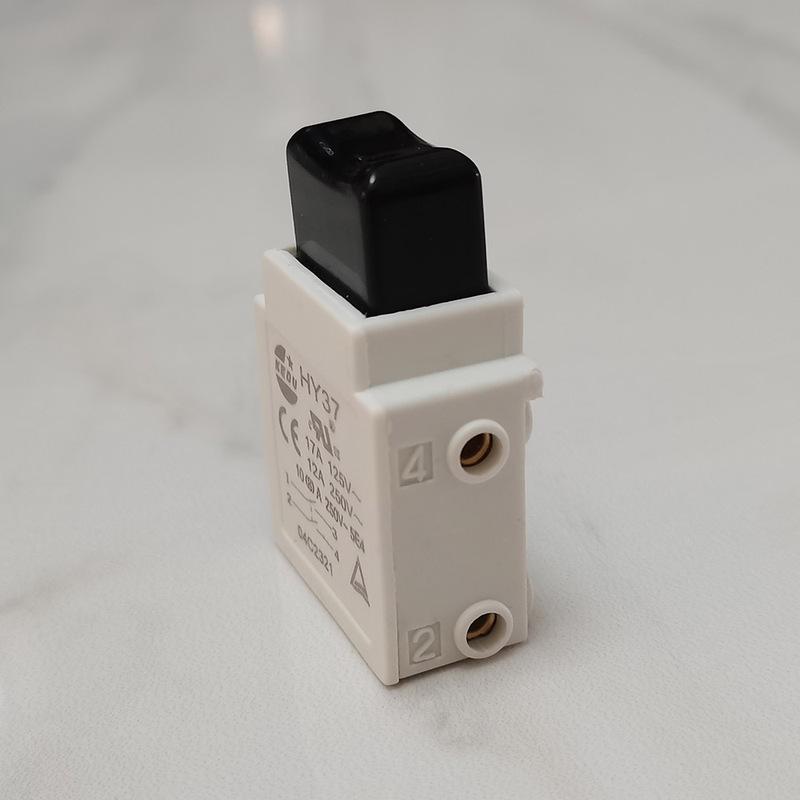1Piece KEDU HY37 17A 125V 12A 250V Double-contacts Trigger Switch Widely Used in Lawn-Mower and Garden Tools