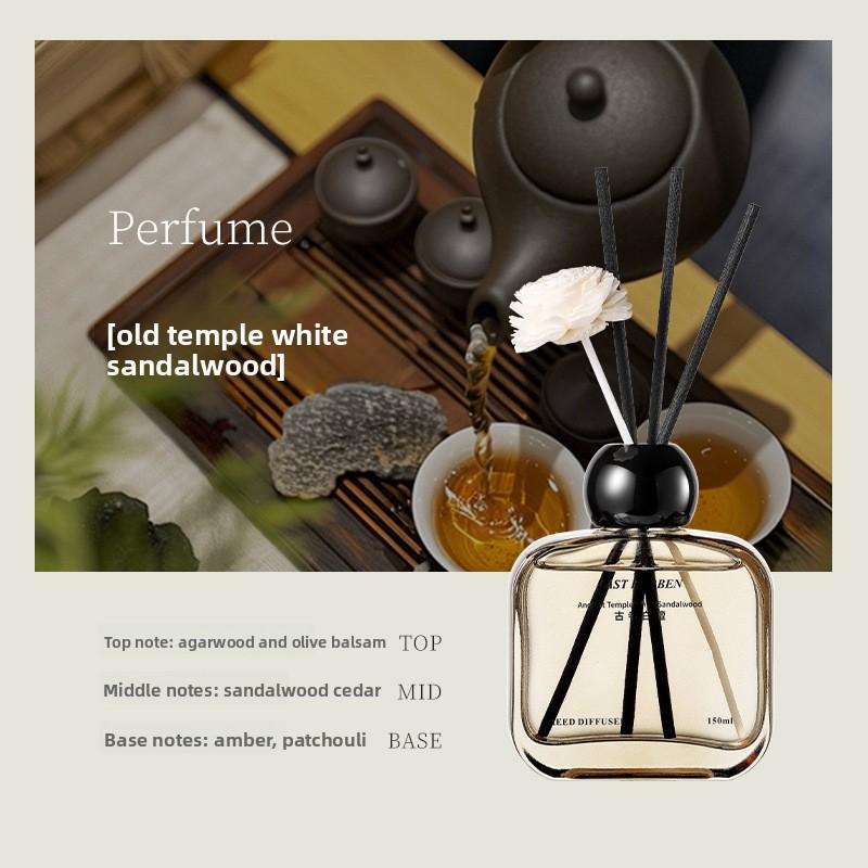 Gardenia Fragrance Indoor Bedroom Ornaments Hotel Deodorizing Fresh Lasting Fragrance No Fire Aromatherapy Essential Oil 150ml