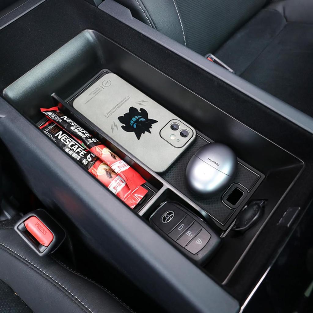 For Camry 2025 Center Console Organizer - Center Console Armrest Storage Box Organizer Tray Ert For Toyota Camry 2025 LE/SE/XLE/XSE Accessories