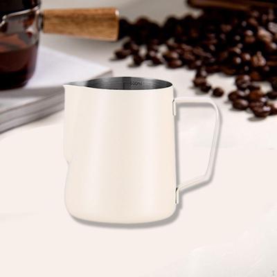 Milk Frother Cup Accessories Tool Easy To Clean Coffee Bar Supplies Latte Art Stainless Steel
