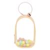 Transparent Doll Display Bag Zipper Closure Dustproof PVC Waterproof Portable Mini Toy Storage Organizer Carrying Pouch