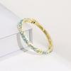 Colorful Enamel Bangle Vintage Flower Enamel Bangle Cloisonne Bracelet  Party Jewelry