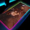 Final Fantasy XVI Mouse Pad Carino Gaming LED 700x300 Tappetino Mouse Tappetini Mouse Tappetini Tavolo Tappetino Scrivania PC Tappetino Tastiera RGB XXL