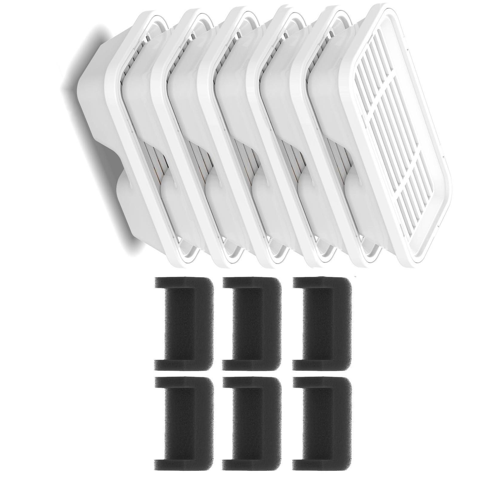 

Сменные фильтры и губки для автоматического фонтана для воды для кошек, работающего от батареек, аксессуары для диспенсеров для воды для домашних животных B