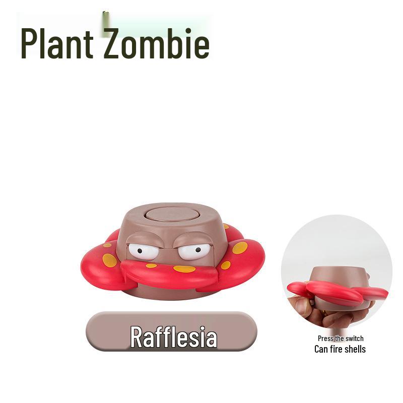 Plants vs. Zombies Toy Set: Machine Bug, Football Gun, Pea Pod, Carnivorous Plant Models