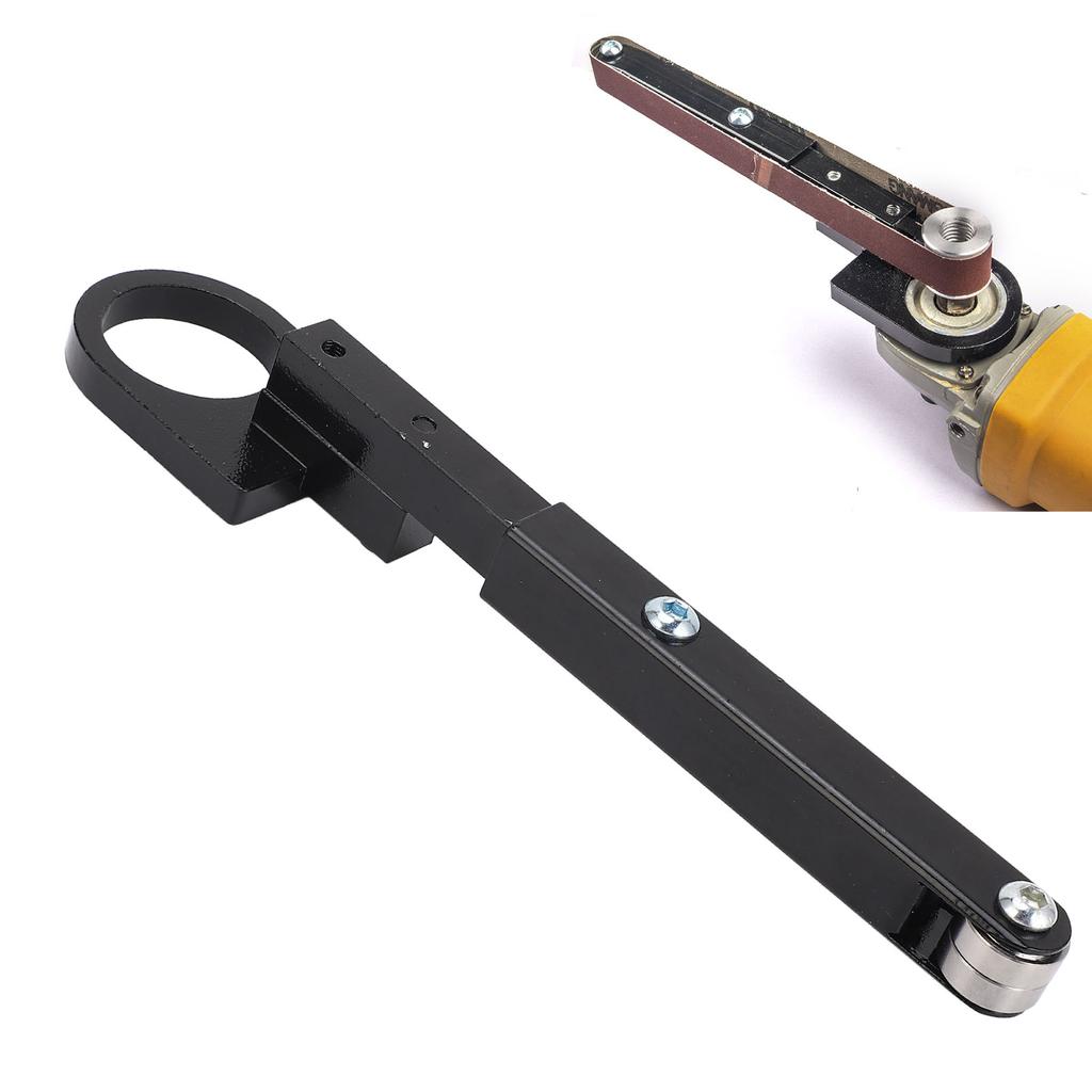Grinder to Belt Sander Attachment Sanding Belt Machine Conversion Adapter Kit for 100 Type M10 M14 A