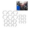 800-801 18Pcs Hose Clamp Set For Vehicle Cooling Systems Effortless Easy Assembly Quick Connector Clip