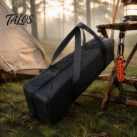 Collapsible Camping Storage Bag Tent with Reinforced Handles, Durable 600D Oxford Waterproof Carrying Travel for Gear Case, Large Capacity Carrier