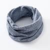 Thick Pure Cotton Paisley Snood Neck Gaiter Winter Double Layers Unisex Tube Scarf Neck Warmer Cowl Collar Loop Outdoor Skiing