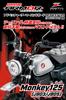 ZETA RACING Adventure Armor Handguards for MONKEY125 aluminum alloy designed specifically for the stock (JB03/JB05) '22-26 - High-rigidity protection,