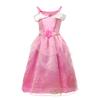Children Costume Girl Dress Halloween Princess Cosplay Party Rapunzal Anna Elsa Birthday Clothes
