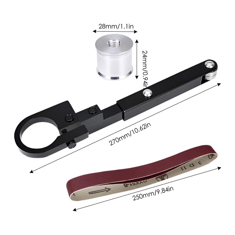 Belt Sander Adapter For Angle Grinder Grinder Tool Modified To Belt Sander Polisher Attachment DIY  Sander Polisher Belt Machine