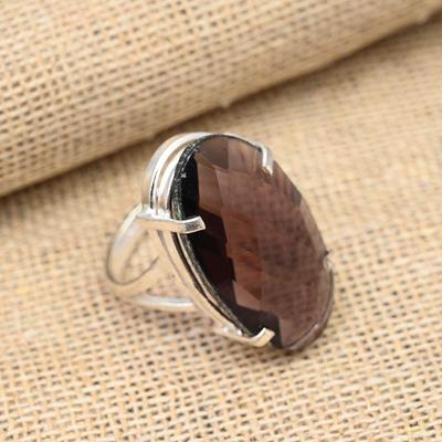 AAA+ Amethyst Gemstone Handmade Jewelry 925 Sterling Silver Jewelry Beautiful Ring For Her