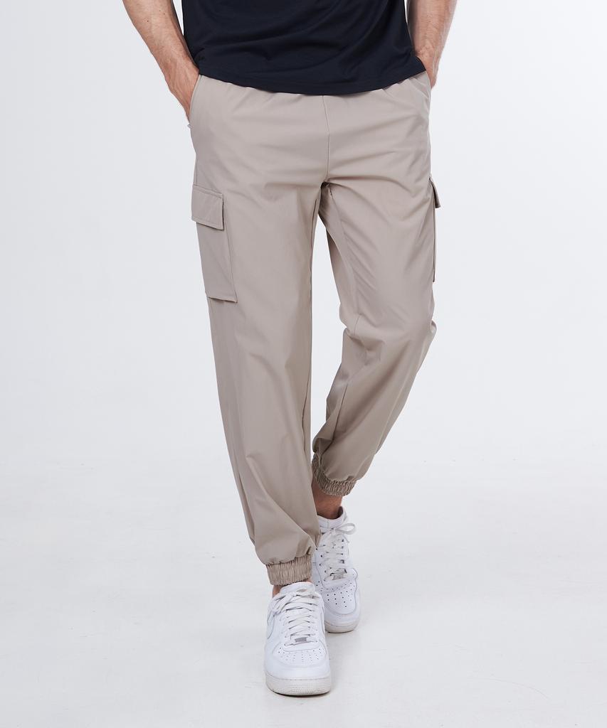 EZBUY Cargoway Men'S Nylon Cargo Jogger Elastic Pants 6 Colors (Type B)