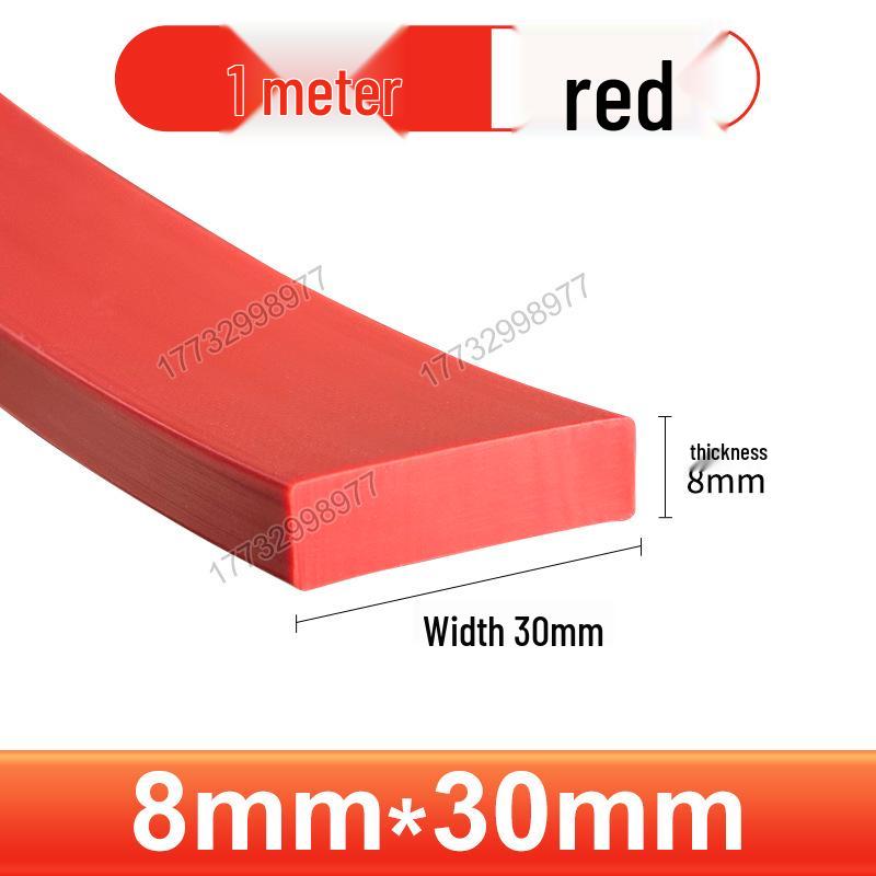 High-Temperature Resistant Transparent Silicone Rubber Sealing Strip