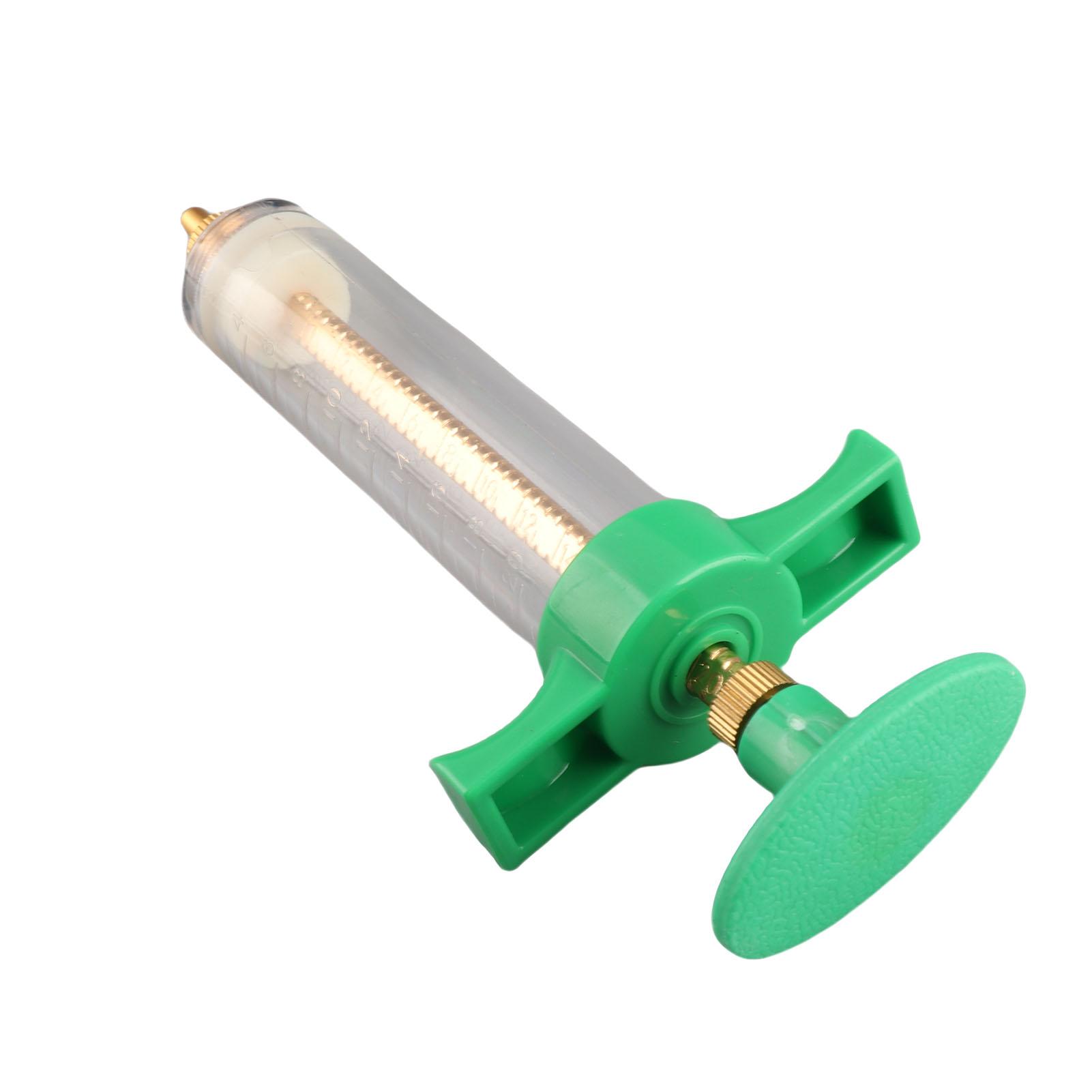 

Ветеринарный инъекционный шприц Ручной инъектор для животноводческой фермы для свиней, крупного рогатого скота, овец, собак, кошек 20 мл 13,5 см 5,3 дюйма