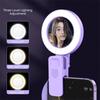 Rechargeable Mini Pocket Fill Light Soft Light LED Ring Light Portable Clip-On Selfie Ring Light