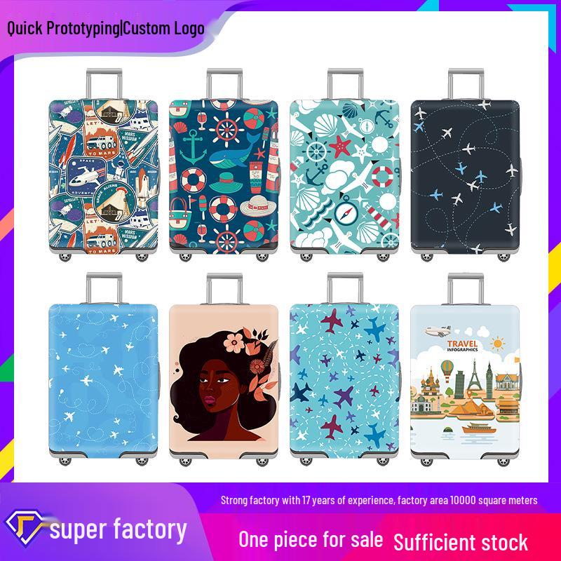 Waterproof Wear-Resistant Elastic Suitcase Protective Cover