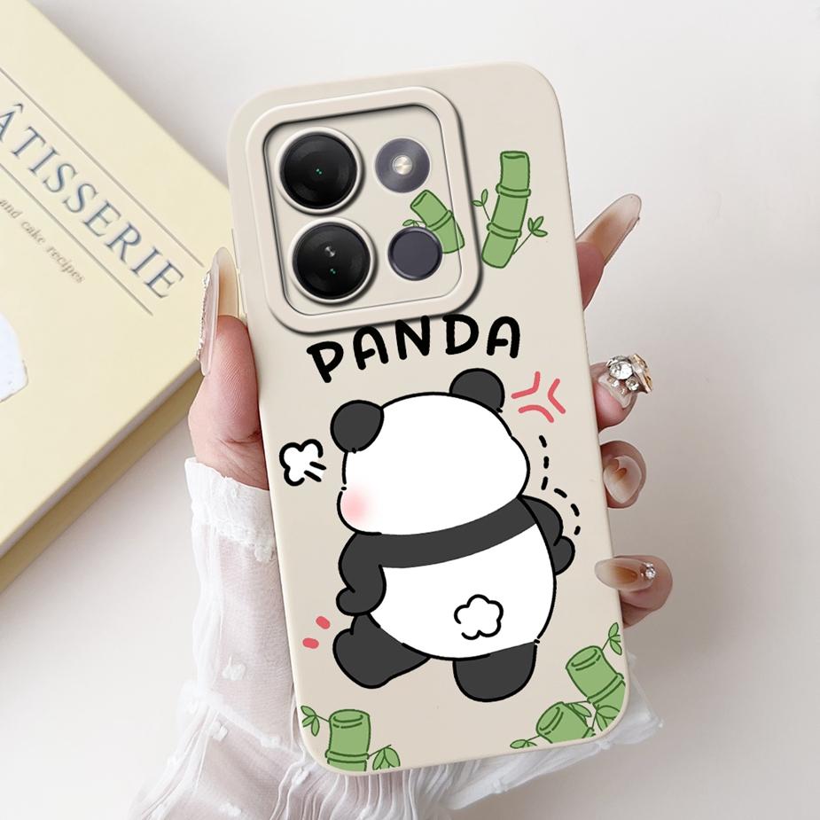 For Infinix Smart 7 HD Case X6516 Cute Funny Cartoon Cover Shockproof Phone Case For Infinix Smart 7 Plus Smart7 X6515 Soft Bags