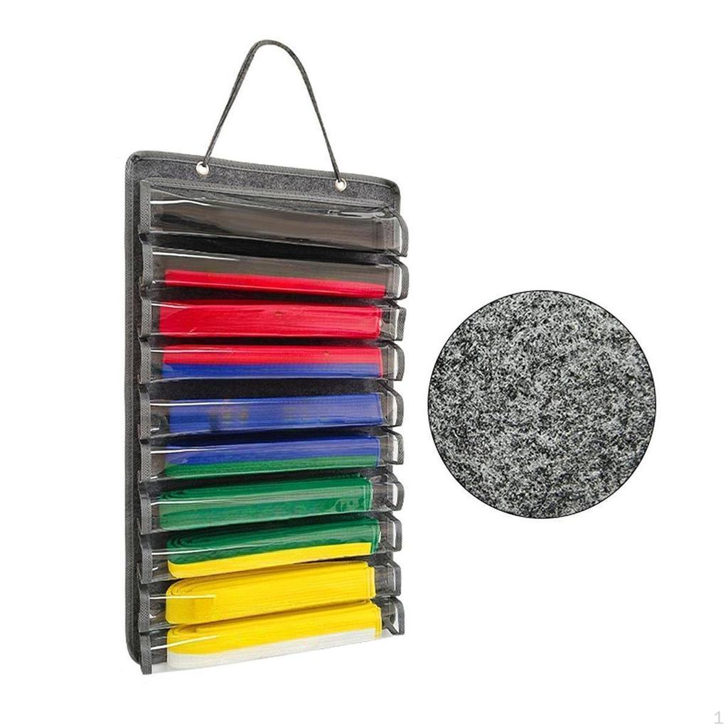 Karate Belt Display Bag Holder Easy Installation Accessories Rack Taekwondo