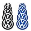 4PCS 70/80/90/100/120mm Car Wheel Badge Emblem Hub Stickers Center Cover For VW CC MK4 Golf 6 Beetle GTI Passat Car Accessories