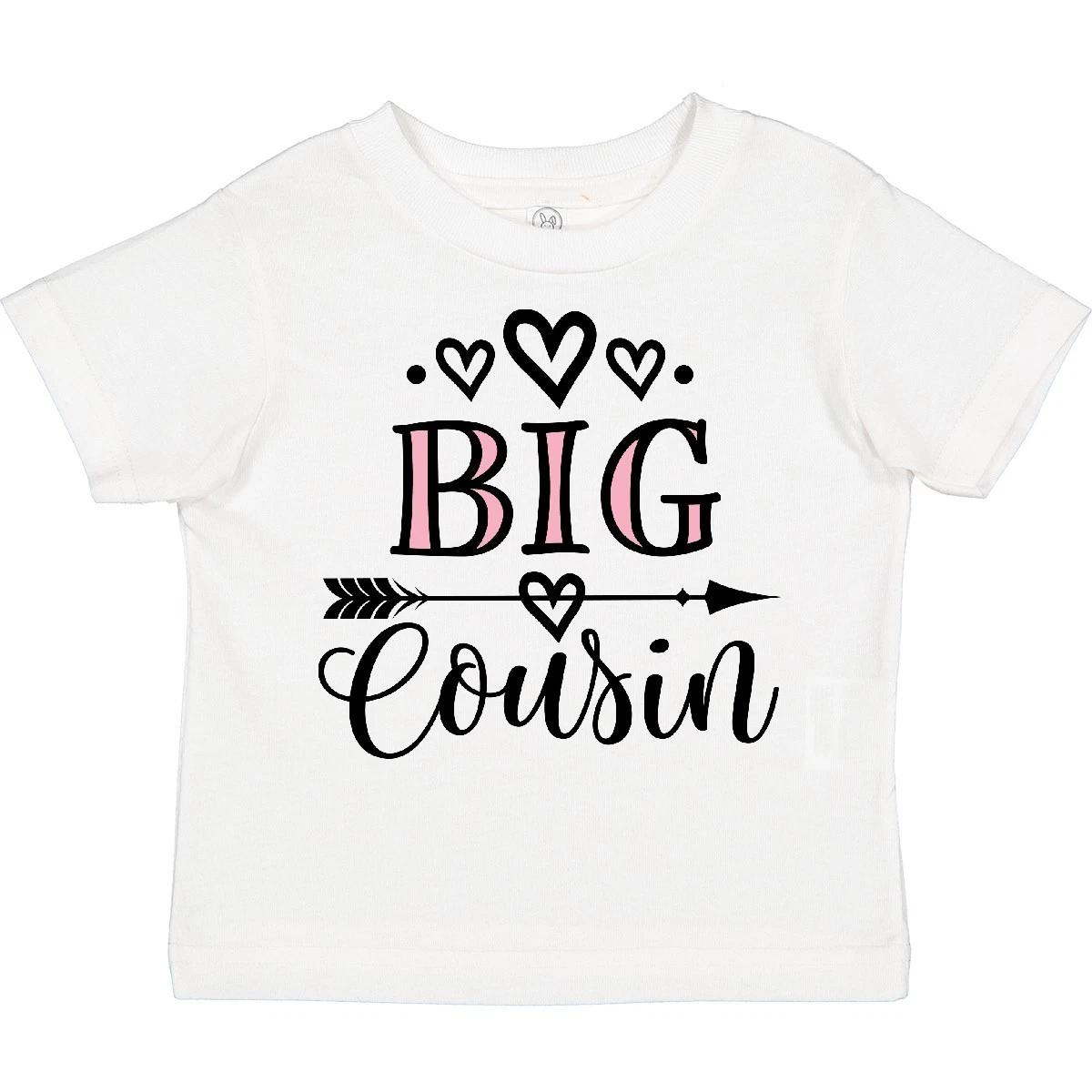 

Inktastic Girls Big Cousin Announcet Toddler kids boys T-Shirt Childs Clothing Family 140