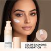 LakerainLight and Thin Color-changing Foundation,photosensitive Color Adjustment, Concealing Blemishes,long-lasting Makeup,  Nourishing the Skin