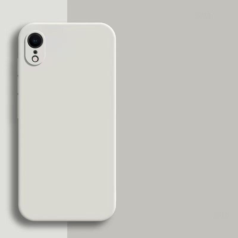 Liquid Silicone Case For iphone XR X Xs Max Shockproof TPU Silicone Protective Phone Back Cover For iphone X XR Xs Max