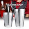 Stainless Steel Wine Cocktail Shaker Set Mixing Making Drinking Container Barware