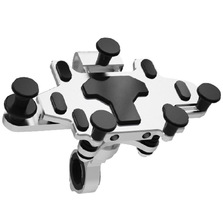 Mountain Bike Phone Mount Stand Aluminum Alloys Bicycles Phone Holder Universal Bike Handlebars Phone Mount Clip
