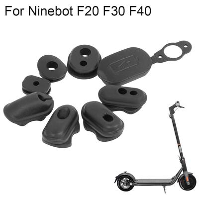 Electric Scooter Dust Plug For Ninebot F20 F25 F30 F40 Battery Charging Port Sealed Pole Brake Port Card Line Silicone Sleeve