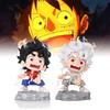 Delightful Cute Luffy Figure In Fashionable Outfits Vibrant Pvc Decoration