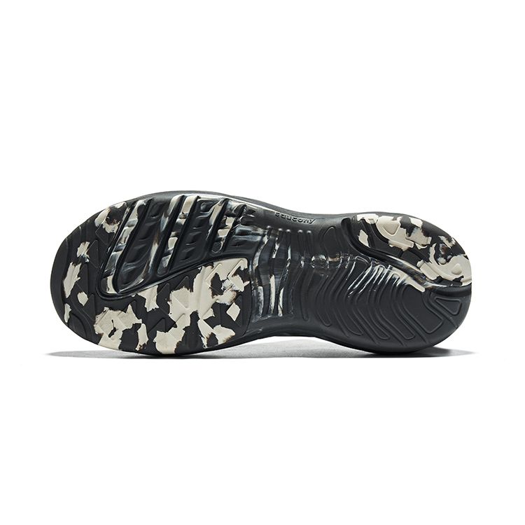 Saucony Foam Web Comfortable Versatile Low-Top Running Shoes Unisex Running Shoes Dark-Gray Beige S28902-13